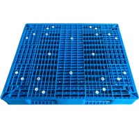 heavy duty large stackable double sided face hdpe plastic pallet 1300*1100mm