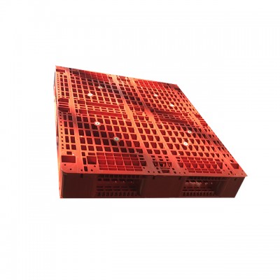 1200x1100 mm heavy duty large stack able plastic pallet 3 skids plastic pallets