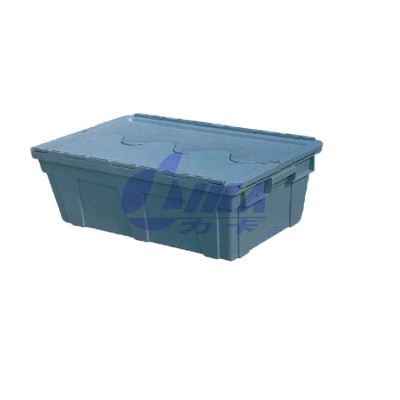 Stackable Plastic Tote Box/Storage Container Moving Crate