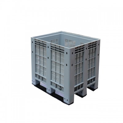 1200*1000*760mm perforated storage plastic pallet apple crate