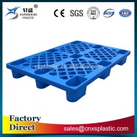 HDPE cheap 9 legs light-duty grid surface plastic pallet